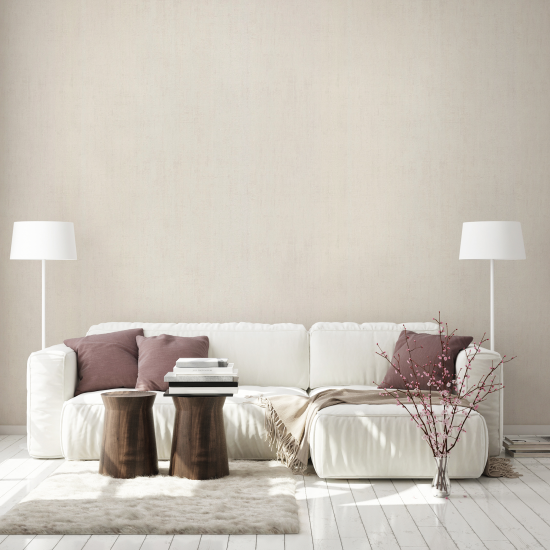 Обои флизелиновые Walldecor Exclusive Джерси бежевые 1.06 м 75233-18