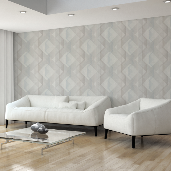 Обои флизелиновые Walldecor Exclusive Квадро бежевые 1.06 м 75326-41