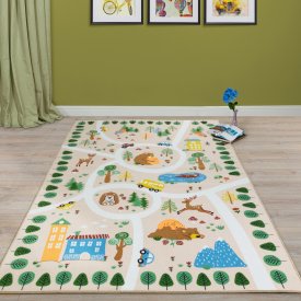 Ковер Бэби Бор 200x300 см полиамид цвет разноцветный