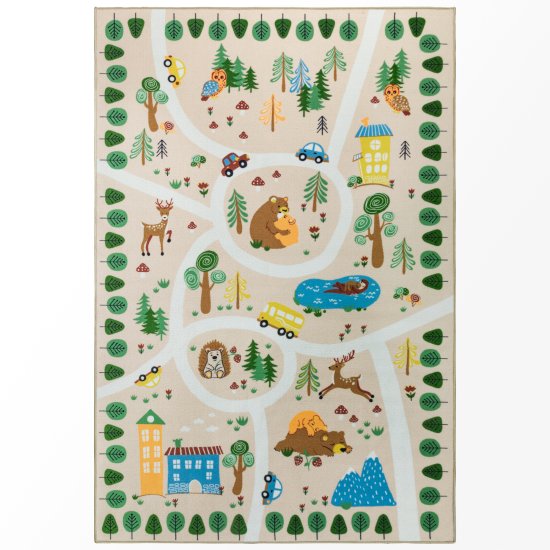 Ковер Бэби Бор 200x300 см полиамид цвет разноцветный