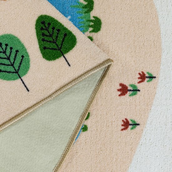 Ковер Бэби Бор 100x150 см полиамид цвет разноцветный