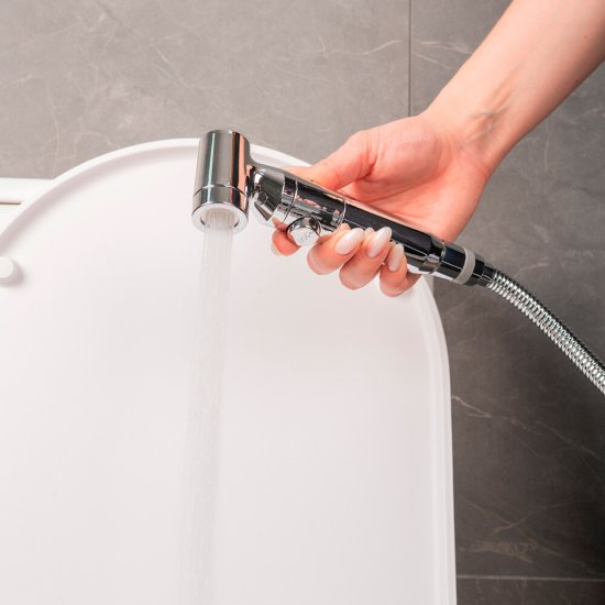 Лейка гигиеническая Tokito Mizu хром (TOK-MIZU-1027CR)