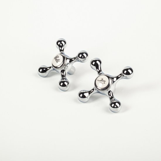 Маховик для смесителя Iddis 8х20 мм хром (2 шт.) (991KR201SM)