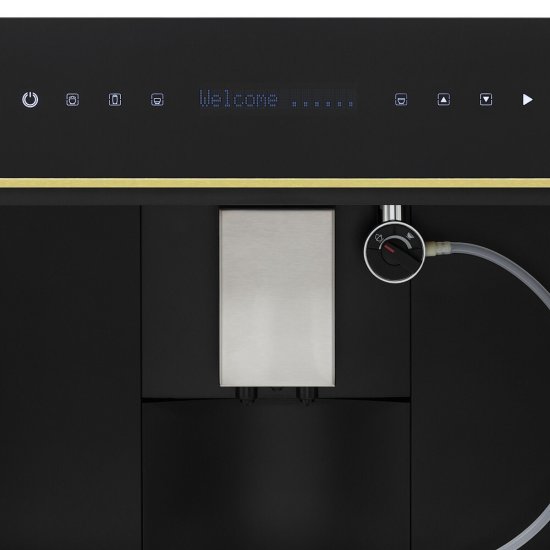 Кофемашина автоматическая встраиваемая Krona Onyx 45H Coffee BL Light Gold черная