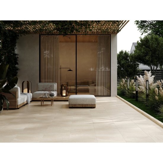 Керамогранит Cersanit Sandstone светло-бежевый 598х598х8 мм (5 шт.=1,788 кв.м.)