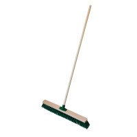 Щетка для пола 400 мм с черенком универсальная