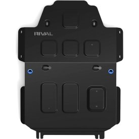 Защита радиатора и картера для Toyota Land Cruiser 300 без KDSS 2021- Rival 111.9551.1