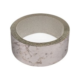 Лента кромочная для столешницы 44х3050 мм мрамор миланский пластик с клеем Кедр