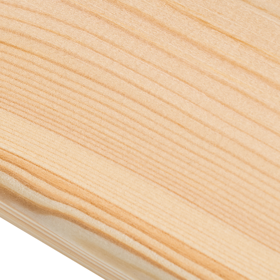 Поручень прямой 50 мм 40x80x3000 мм Хвоя сорт Прима сращенный