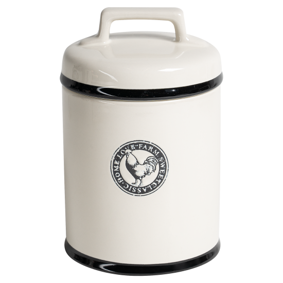 Банка для специй 1 л Vidage с крышкой керамика цвет бежевый