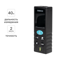 Дальномер лазерный Deko LRD110-40M, 40 м