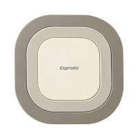 Подставка под горячее Esprado 19x0.6x19 см силикон цвет бежевый 3 шт