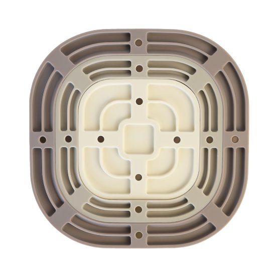 Подставка под горячее Esprado 19x0.6x19 см силикон цвет бежевый 3 шт