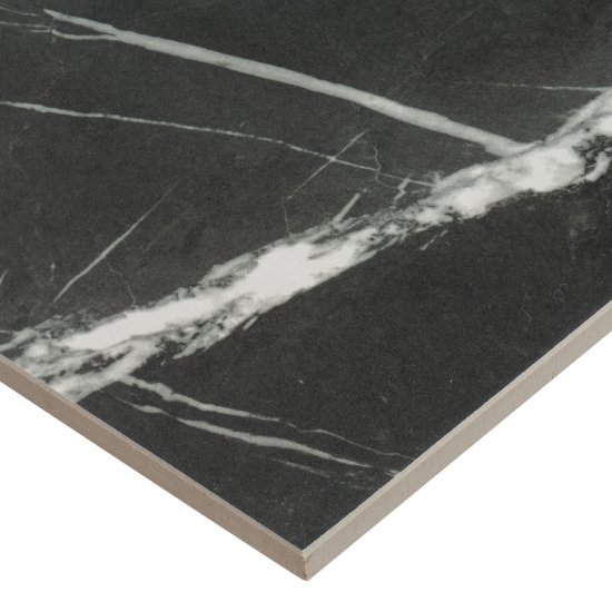 Керамогранит Уральский Гранит Neiva G395 черный 600х600х9 мм (4 шт.=1,44 кв.м)