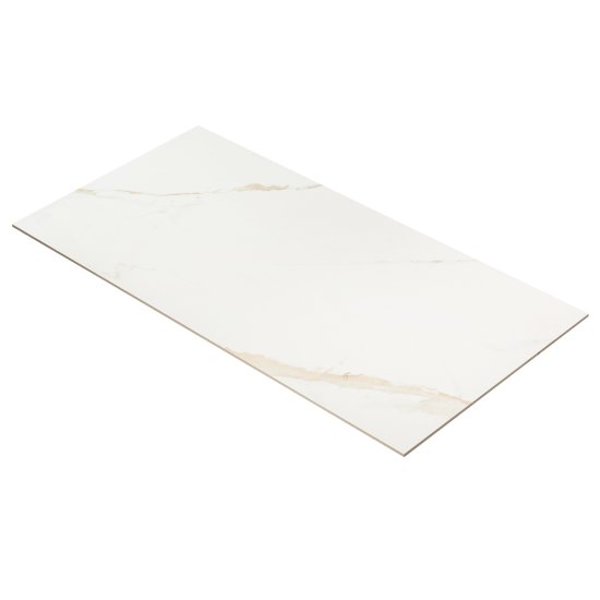 Керамогранит Lavelly Calacatta Toscana белый полированный 1200x600x8,5 мм (2 шт.=1,44 кв.м)