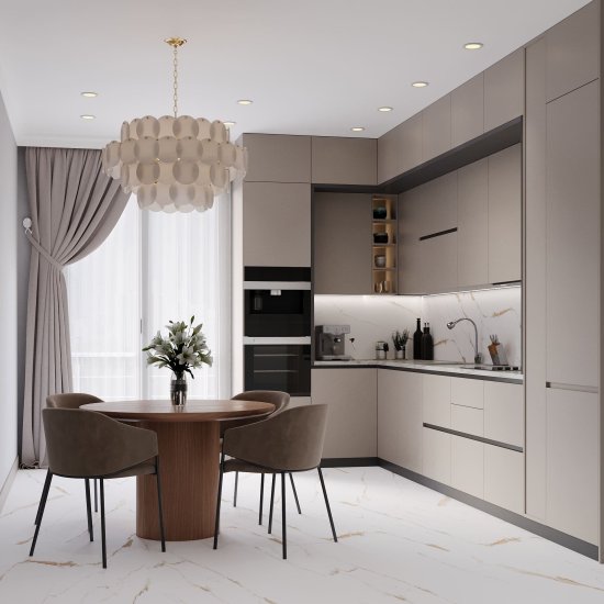 Керамогранит Lavelly Calacatta Toscana белый матовый 1200x600x8,5 мм (2 шт.=1,44 кв.м)