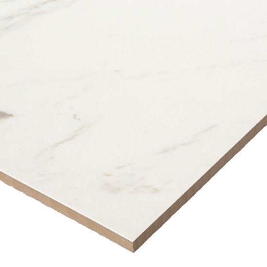 Керамогранит Lavelly Statuario Savona белый полированный 1200x600x8,5 мм (2 шт.=1,44 кв.м)