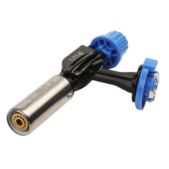 Горелка для газовых баллонов Turbojet TJ72-B с пьезоподжигом и регулятором