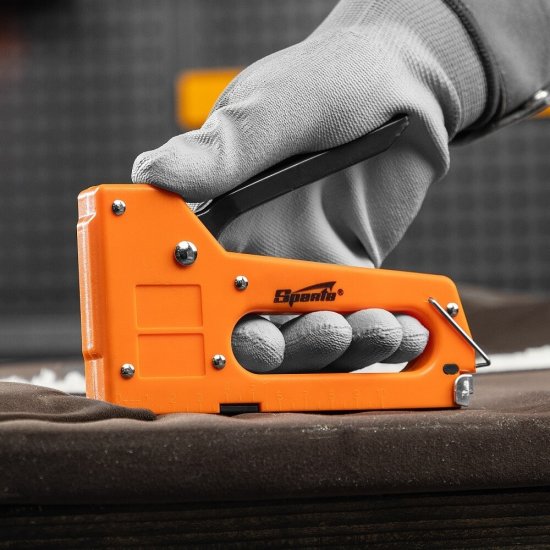 Степлер строительный для скоб Sparta (42001) тип 53 пластиковый