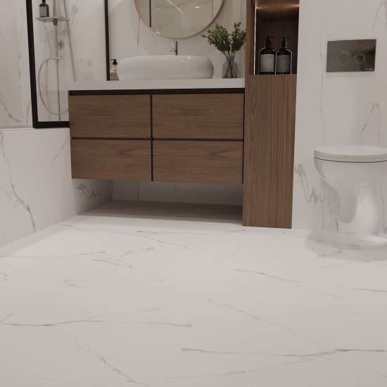 Керамогранит Lavelly Carrara Antico белый матовый 600x600x8,2 мм (4 шт.=1,44 кв.м)