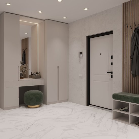 Керамогранит Lavelly Statuario Ligure белый матовый 600x600x8,2 мм (4 шт.=1,44 кв.м)