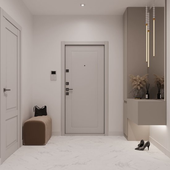 Керамогранит Lavelly Statuario Savona белый матовый 600x600x8,2 мм (4 шт.=1,44 кв.м)