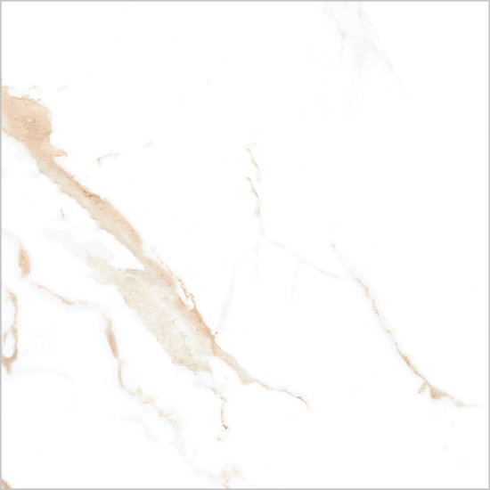 Керамогранит Lavelly Calacatta Toscana белый матовый 600x600x8,2 мм (4 шт.=1,44 кв.м)