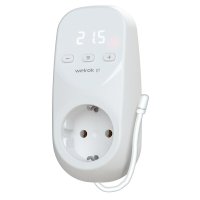 Терморегулятор цифровой для теплого пола Welrok PT белый