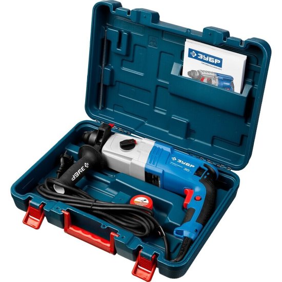 Перфоратор электрический Зубр Профессионал ЗП-30-900 К 900 Вт 3,3 Дж SDS-plus