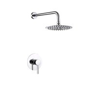 Душевая система ПСМ-СТ-01 встраиваемая с верхним душем без лейки хром (550390)