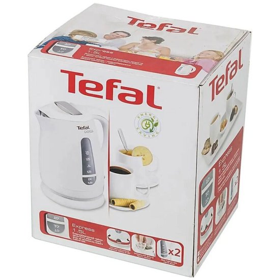 Электрический чайник Tefal Express KO29913E 1,5 л белый