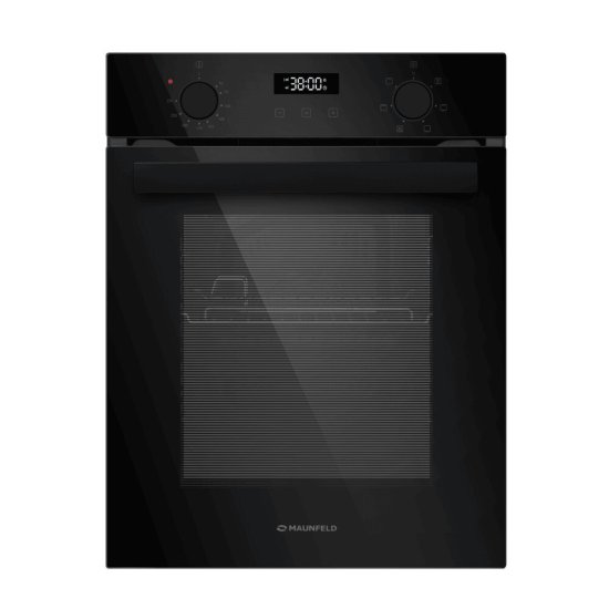 Духовой шкаф электрический встраиваемый Maunfeld EOEM516PB2 448 мм черный