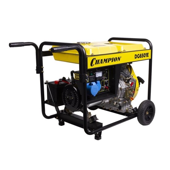 Генератор дизельный Champion DG6501E 5 кВт с электростартером