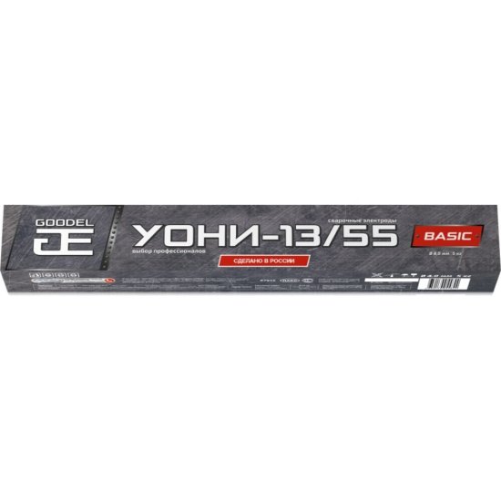 Сварочные электроды Goodel УОНИ 13/55 d4 мм 5 кг (0005404GC50)