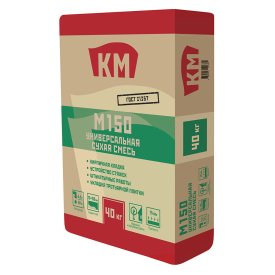 Смесь цементно-песчаная (ЦПС) М150 КМ универсальная 40 кг