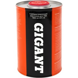 Слаборастворяющий очиститель для пвх Gigant GPC-10