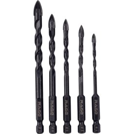 Набор сверл по стеклу и керамике RAGE Quadro-X