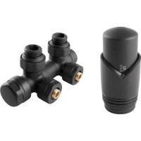 Термостатический интегрированный угловой комплект VIVALDO ITRV-AT