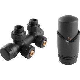 Термостатический интегрированный угловой комплект VIVALDO ITRV-AT