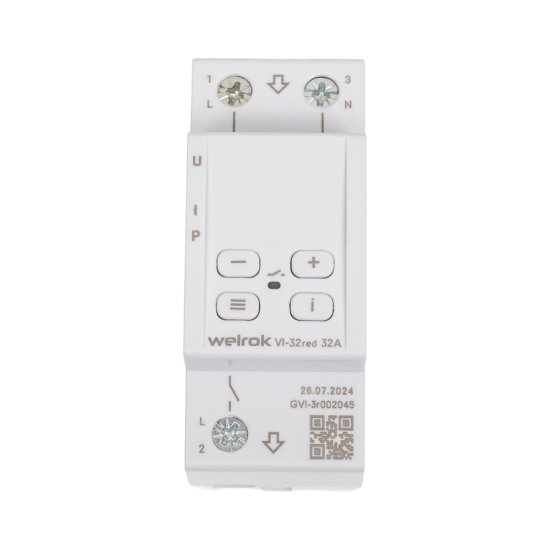 Реле напряжения Welrok VI-32 red