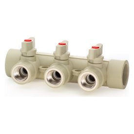 Коллектор с шаровыми кранами LAMMIN Lm31082315032G