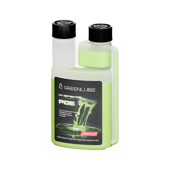 Средство для поиска утечек в системах кондиционирования и охлаждения GREENLUBE UV Detector POE
