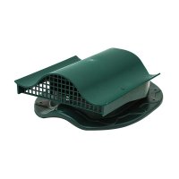 Аэратор Поливент КТВ-вентиль для готовой кровли из металлочерепицы зеленый RAL 6020