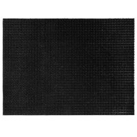 Коврик придверный щетинистый Альфа-Стиль 45х60 см грязезащитный черный