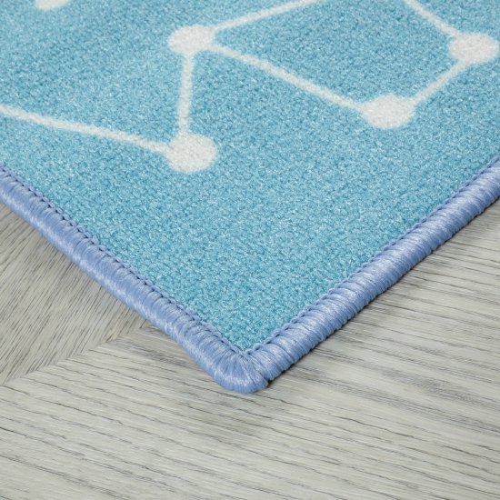 Ковер Бэби Космонавт 150x200 см полиамид цвет разноцветный