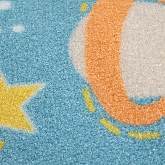 Ковер Бэби Космонавт 150x200 см полиамид цвет разноцветный