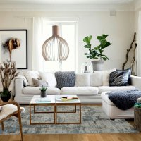 Ковер Merinos Nensi 200x290 см полипропилен L061 цвет бежево-синий