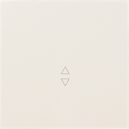 Выключатель проходной встраиваемый Zima 1 клавиша цвет слоновая кость