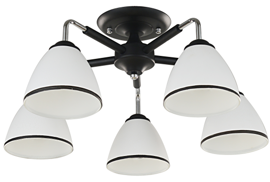 Плафон для люстры KREAFORTA Zeya E27 цвет белый