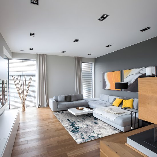 Ковер Merinos Палермо 100х200 см полипропилен цвет gray